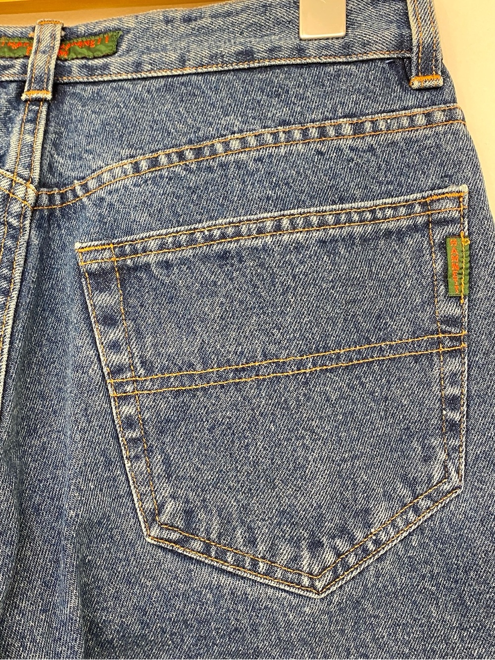 Katharine Hamnett Vintage Y2K Made in Italy High Rise Mom Straight Jeans 30 - Picture 4 of 14